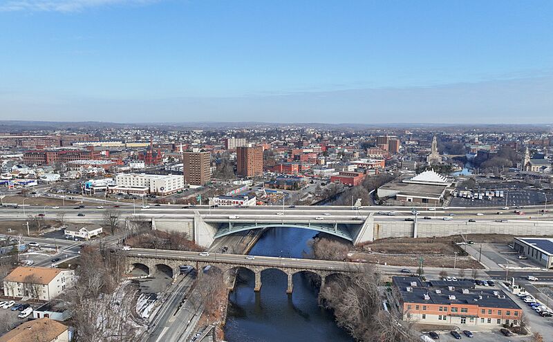 Pawtucket, Rhode Island skyline