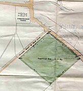 Plan of Maresfield Recreation Ground from the Deed of Conveyance
