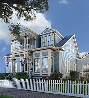 Powhatan and Mattie Wren House -- Galveston