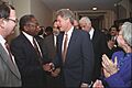 President Bill Clinton meeting with Democratic Whips at the United States Capitol (33) (cropped)