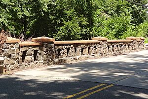 Randolphville Bridge, side view, Piscataway, NJ