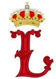 Royal Monogram of Queen Letizia of Spain