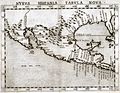 Ruscelli Nueva Hispania Tabula Nova 1561 UTA