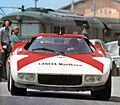 Sandro Munari - Lancia Stratos Marlboro Prototype (1973 Targa Florio) (cropped)