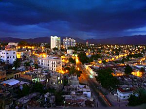Santiago de cuba al atardecer