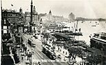 Shanghai Bund seen from the French Concession