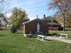 Site of St. Patrick Catholic Church in St. Patrick, Ohio
