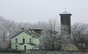 St Bartholomews on a frosty New Year's day - geograph.org.uk - 1118843