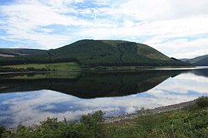 St Mary's Loch near Selkirk from the west bank