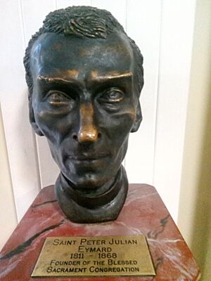 St Peter Julian bust