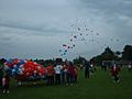 Stoke Mandeville School balloons