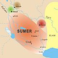 Sumer map