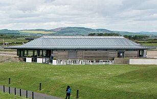 The rear of the British Golf Museum, St Andrews- geograph-6167400-by-Richard-Sutcliffe (cropped)