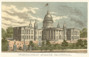 Third Wisconsin State Capitol 1887
