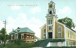 Town Hall and Library c. 1910