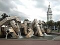 Vaillancourt Fountain and Ferry Building