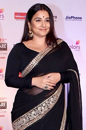 Vidya Balan at the 63rd Filmfare Awards