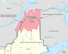 Webster-Ashburton treaty map-en