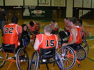 Wheelchair Basketball Team