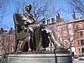 William Lloyd Garrison by Olin Levi Warner, Boston, MA - IMG 5448