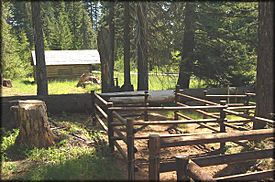 Willow Prairie Horse Camp, Rogue River NF, Oregon