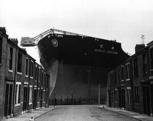 World Unicorn, built by Swan Hunter 1973