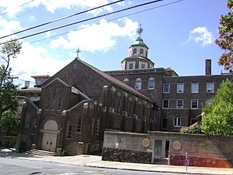 Yonkers - 2013 058 - Ethan Flagg House-Blessed Sacrament Monastery, 23 Park Ave..JPG