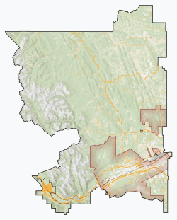 Canmore is located in MD of Bighorn