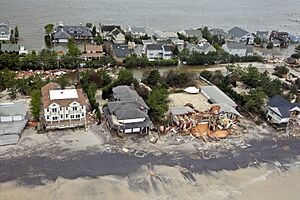121030-F-AL508-081c Aerial views during an Army search and rescue mission show damage from Hurricane Sandy to the New Jersey coast, Oct. 30, 2012