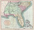 1806 Cary Map of Florida, Georgia, North Carolina, South Carolina and Tennessee - Geographicus - NCSCGAFL-cary-1806