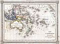 1852 Bocage Map of Australia and Polynesia - Geographicus - Oceanie-bocage-1852