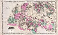 1864 Johnson Map of the Roman Empire - Geographicus - RomanEmpire-johnson-1864