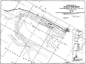 1891 Survey Siuslaw River Entrance