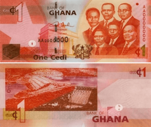 1 Ghana Cedi