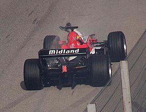 Adrian Sutil 2006 test