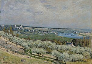 Alfred Sisley - The Terrace at Saint-Germain, Spring - Google Art Project