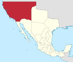 Location of California