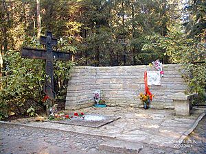 Anna Ahmatova's grave