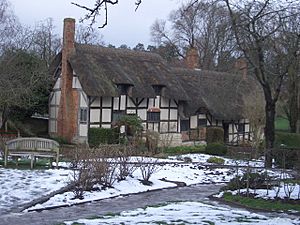 Anne Hathaway's Cottage In The Snow - geograph.org.uk - 352578