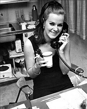Anni Frid Lyngstad on Expressen 4 September 1967