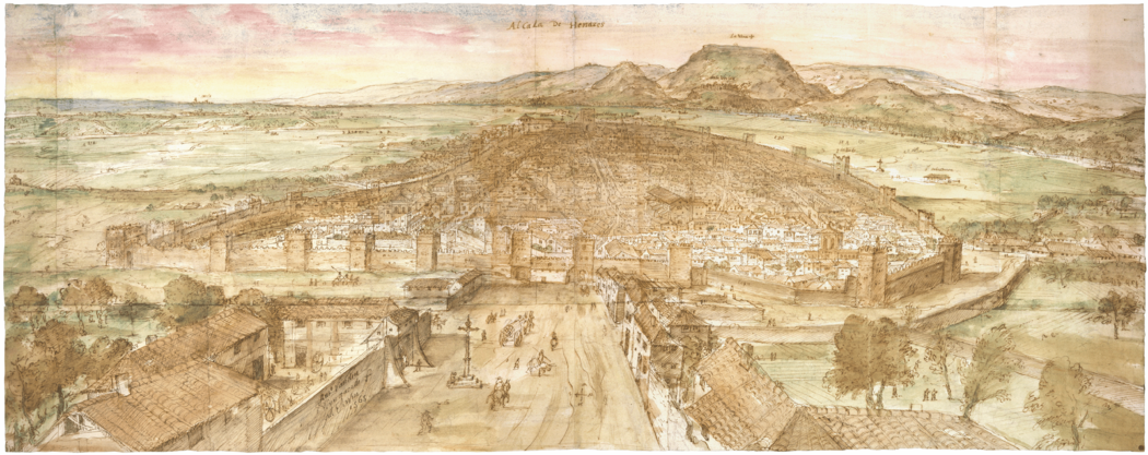 Anthonis van den Wijngaerde (1565) Alcalá de Henares