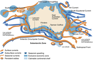Australian ocean currents