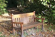 Bench on the Greensand Way in Stubbs Wood - geograph.org.uk - 1549170.jpg