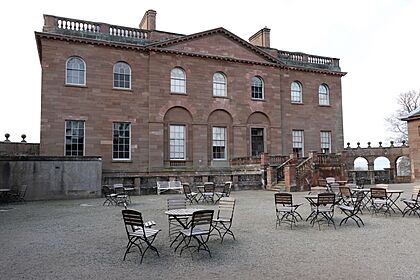 Berrington Hall Courtyard, Leominster, Herefordshire