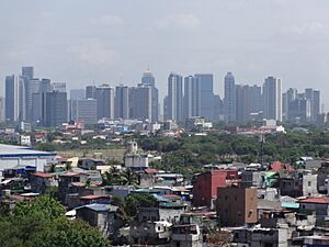 Bonifacio Global City (BGC) skyline - from FTI Tenement (Taguig)(2018-04-02)