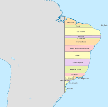 Brazil in 1534
