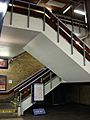 Broxbourne railway station staircase from ticket office