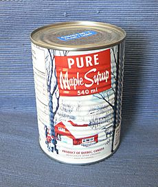 Can of Quebec Maple Syrup
