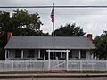 Closeup of the Dunn House, located in Greenwood, LA