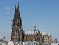 Cologne Germany Exterior-view-of-Cologne-Cathedral-01